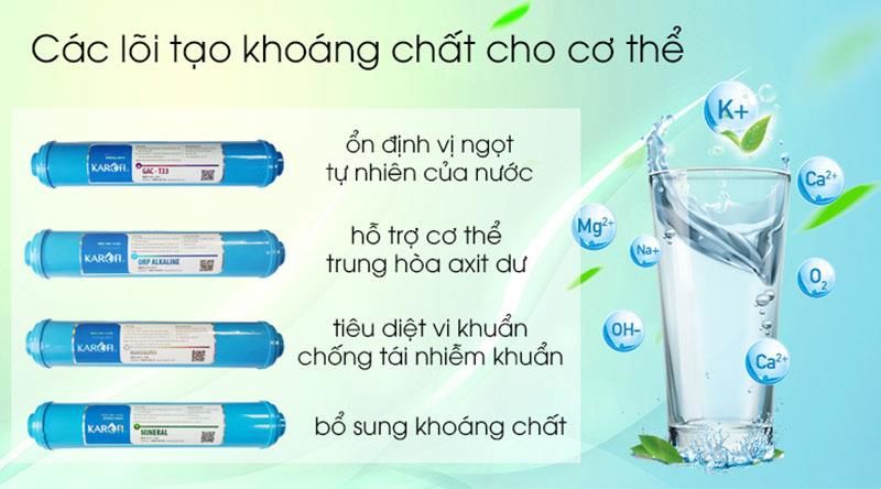 loi tao khoang karofi - Máy lọc nước karofi optimus i2 o-i228 8 cấp lọc