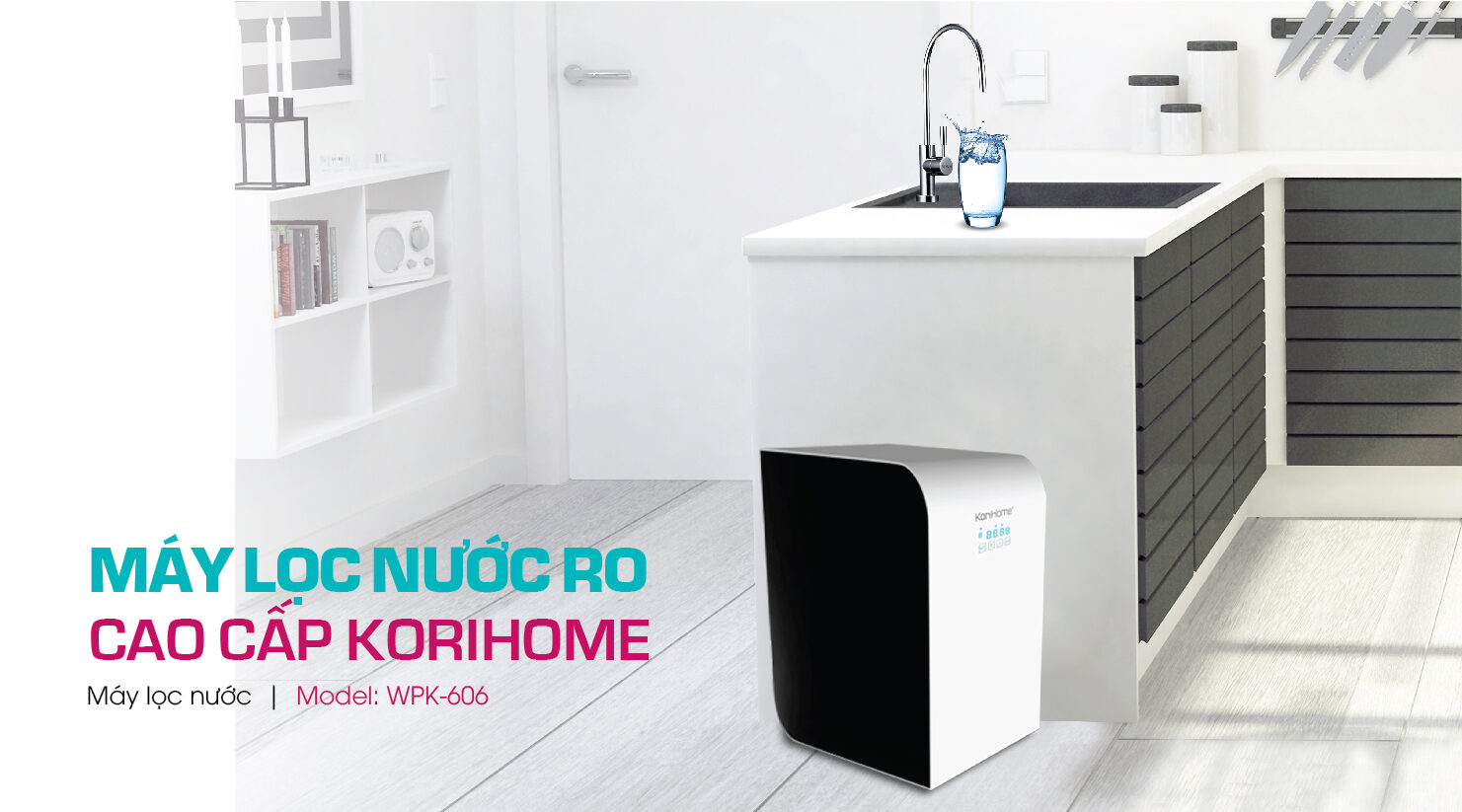 may20loc20nuoc20ro20korihome20wpk 2060620cao20cap - Máy lọc nước RO Korihome WPK- 606