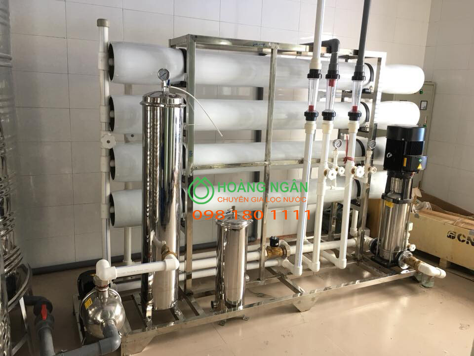 thi cong loc nuoc ro tinh khiet 100 lit h cho nganh thuc pham - Lọc nước RO tinh khiết cho ngành sản xuất thực phẩm đồ uống