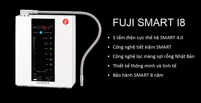 Ưu điểm nổi bật của máy lọc nước Fuji Smart I8