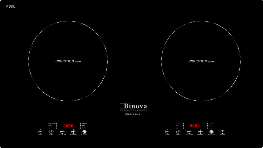 bep tu binova bi 234 i2 - Bếp từ Binova BI-234-I