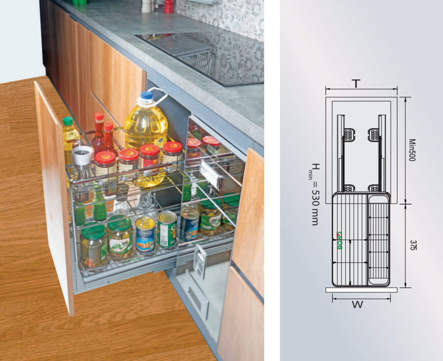 gia gia vi grob gc 20b 1 - Giá gia vị Grob GC-30B