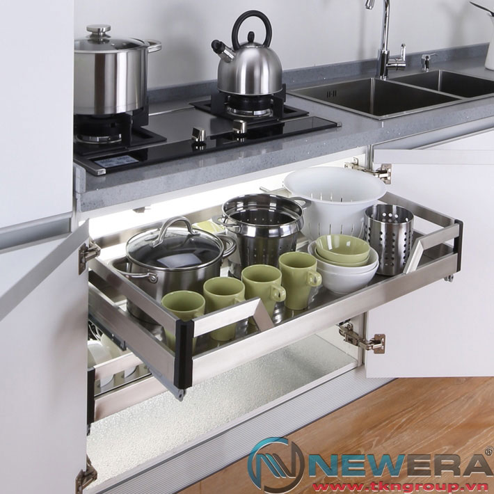 ne080960e 1 - Ngăn kéo xoong nồi Newera NE080980E