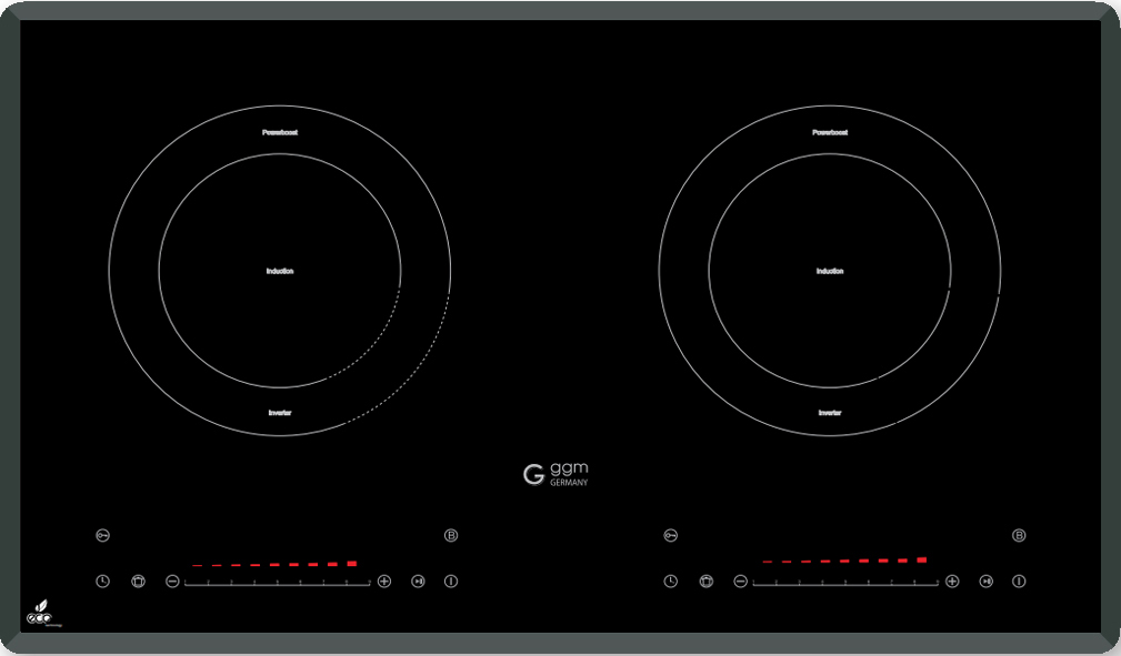 toan canh bep tu ggm gci48 2i - Bếp từ GGM GCI48-2I