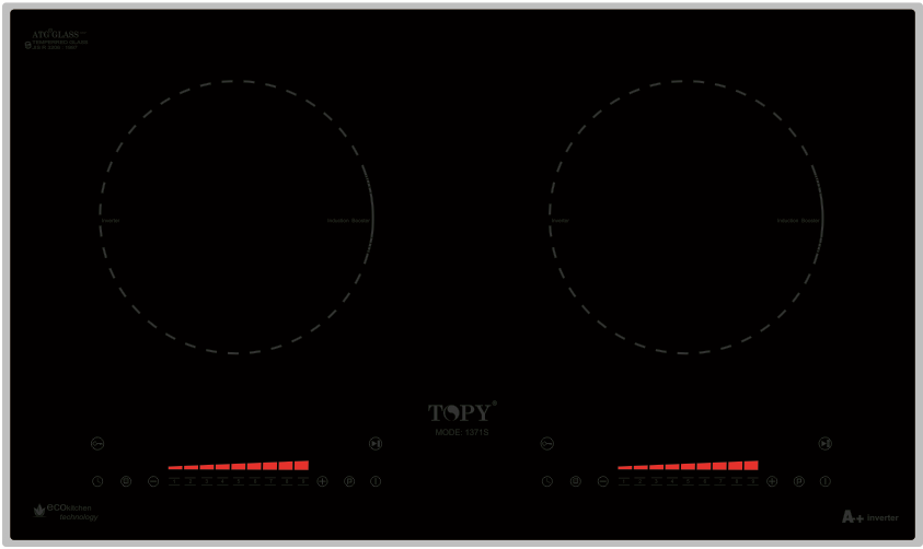 topy tp 1371s - Bếp từ Topy TP-1371S