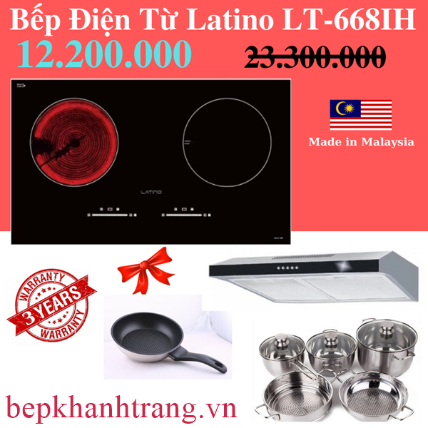 668ih20 20latino - Bếp điện từ Latino LT-668IH