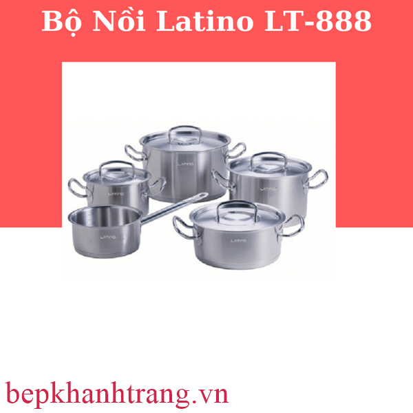 lt 888 - BỘ NỒI INOX LATINO LT - 888