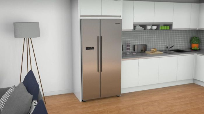 tu lanh bosch thiet ke sang trong Tủ Lạnh 2 Cánh Side By Side Bosch KAN93VIFPG thiết kế sang trọng, đẳng cấp