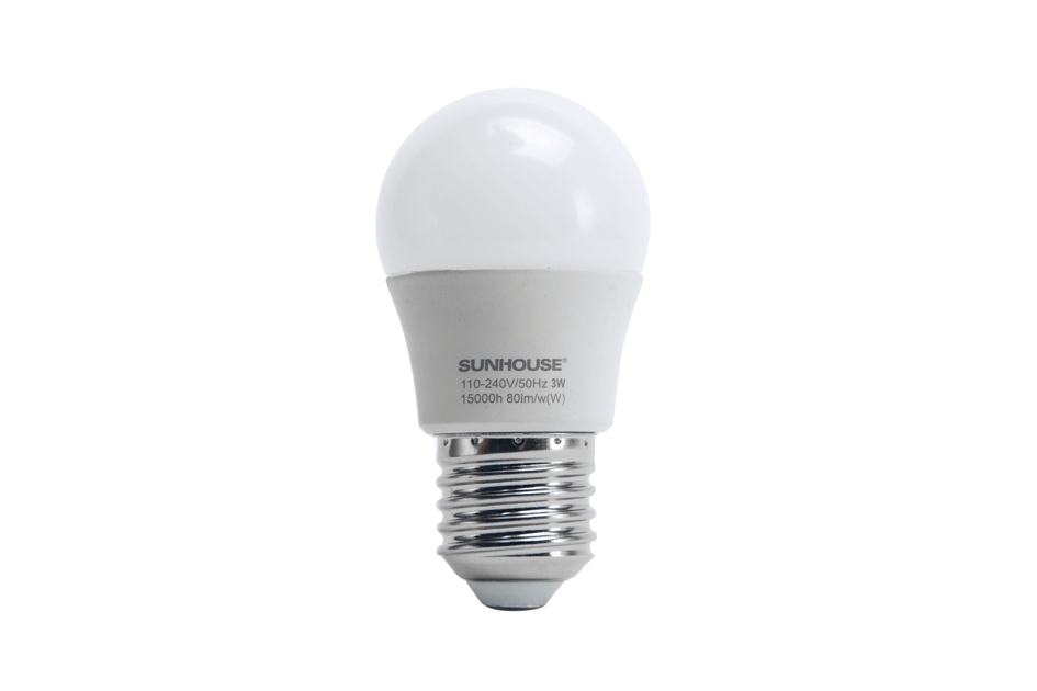 Bộ đèn LED thân nhôm SHE-LEDA45AL-A3W (trắng) 001