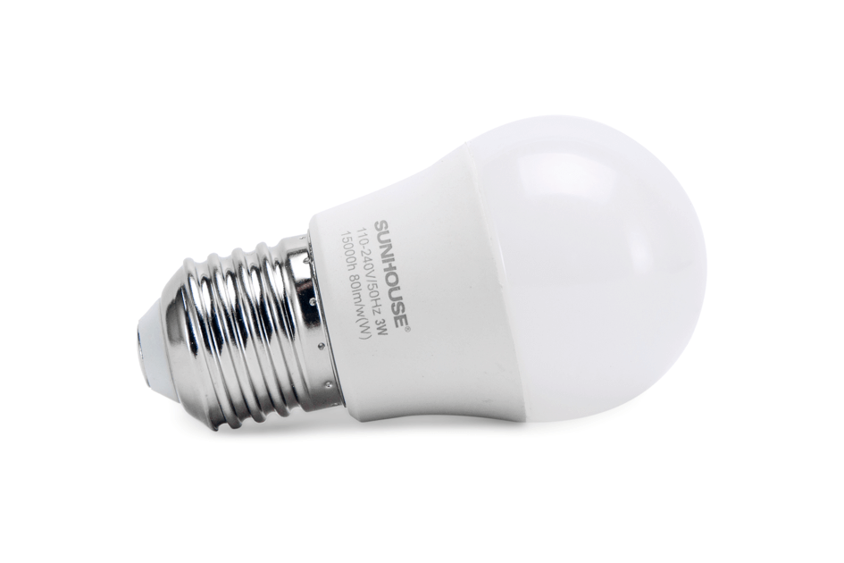 Bộ đèn LED thân nhôm SHE-LEDA45AL-A3W (trắng) 002