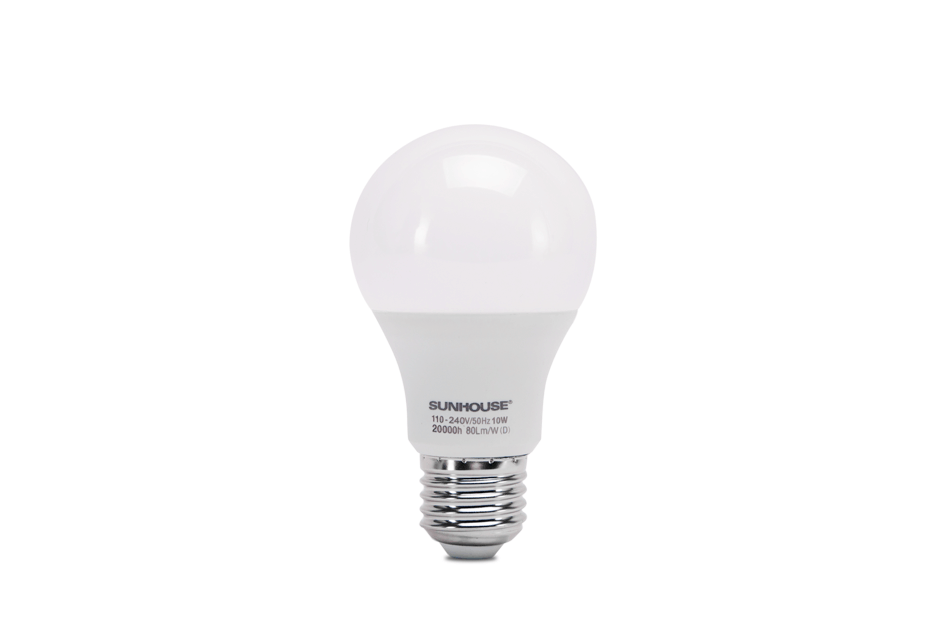 Bộ đèn LED thân nhôm SHE-LEDA60AL-A10W (trắng) 001