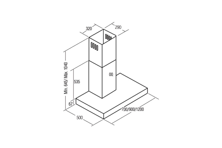 may-hut-mui-ap-tuong-selene-900-inox-b