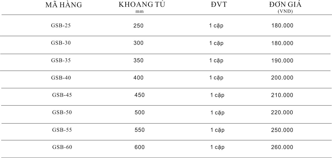 78 - Ray bi 3 tầng giảm chấn Grob