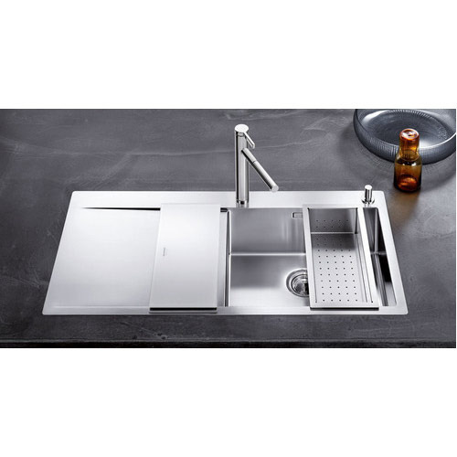 basin kitchen sink 500x500 12 - CHẬU RỬA BLANCO PLEON - 9 ALU METALLIC ĐIỂM NHẤN NHÁ TINH TẾ VÀ THỜI THƯỢNG