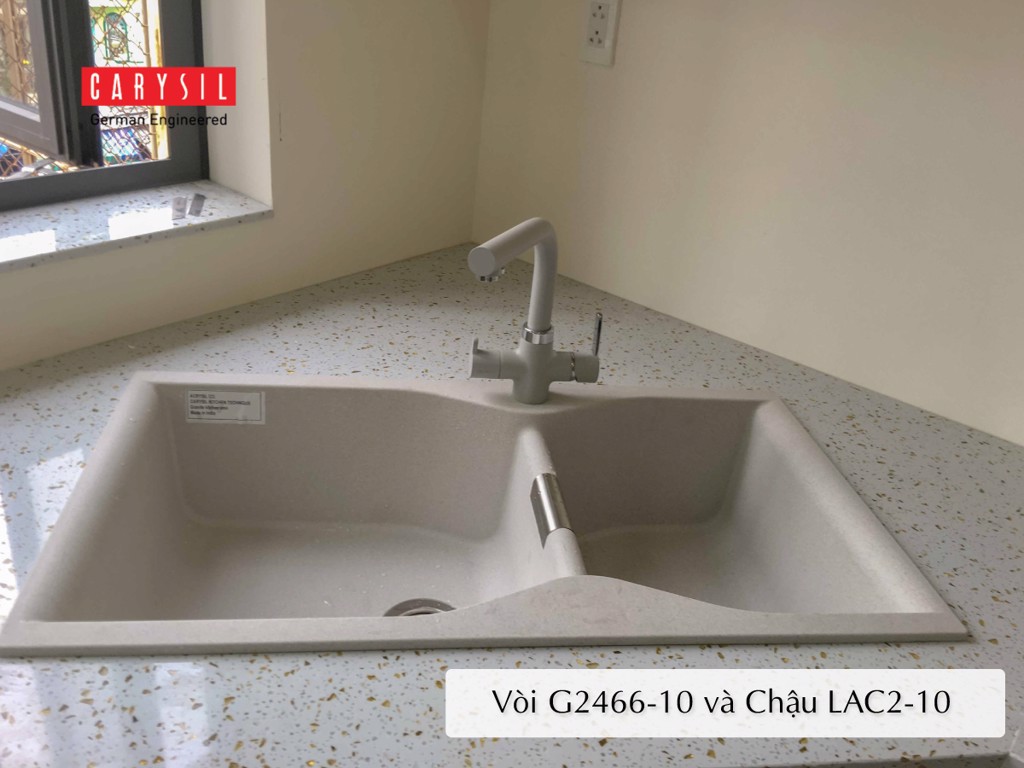 vòi nóng lạnh 3 đường nước G-2466