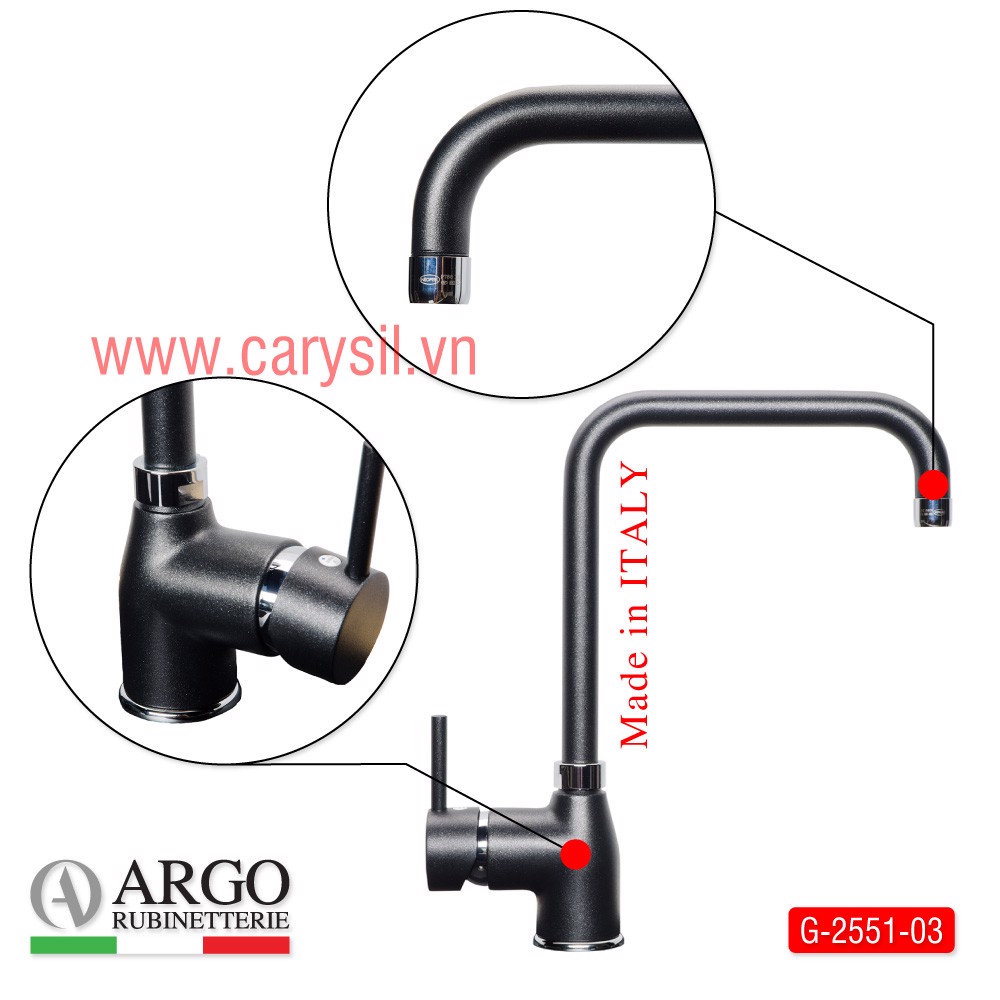 vòi rửa chén Argo G-2551