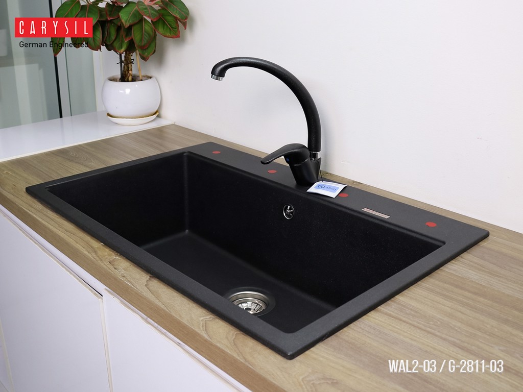 Chậu rửa chén bằng đá granite WAL2