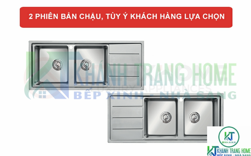 CHẬU RỬA CHÉN BÁT KONOX TURKEY BETA 1160