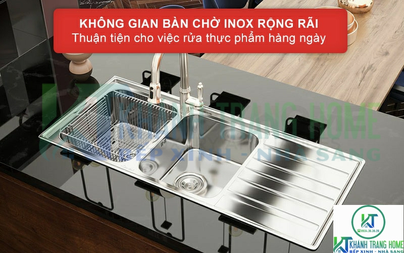 CHẬU RỬA CHÉN BÁT KONOX EUROPEAN ARTUSI KS11650 1D