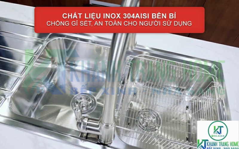 CHẬU RỬA CHÉN BÁT KONOX EUROPEAN ARTUSI KS11650 1D