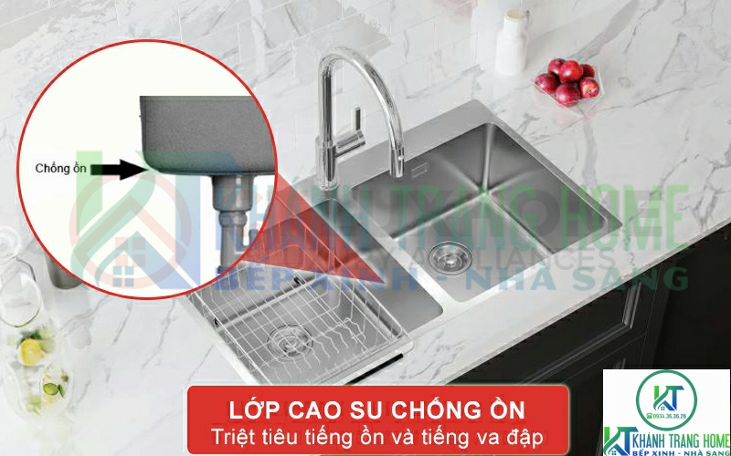 CHẬU RỬA CHÉN BÁT KONOX TOPMOUNT UNICO 8850