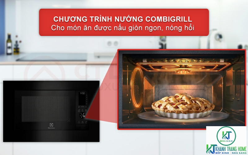 Món ăn nóng hổi, giòn ngon với chương trình CombiGrill