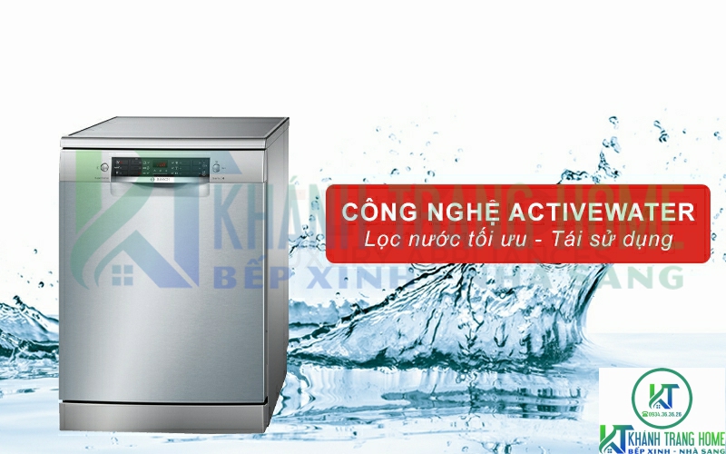 Hệ thống ActiveWater phân phối nước hiệu quả - lọc và tái sử dụng nước tối ưu