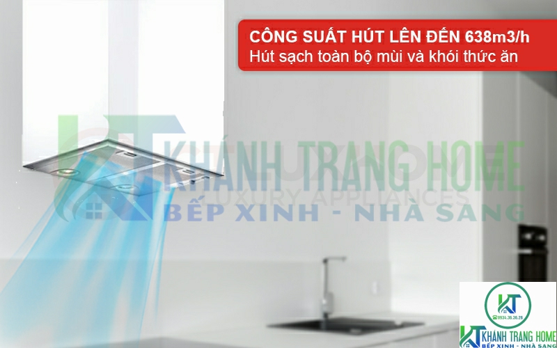 cong suat may hut mui dhl755bl MÁY HÚT MÙI ÂM TỦ BOSCH DHL755BL SERIE 4 NGANG 73CM