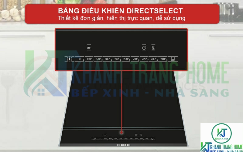 Thiết kế bảng điều khiển DirectSelect đơn giản, dễ sử dụng