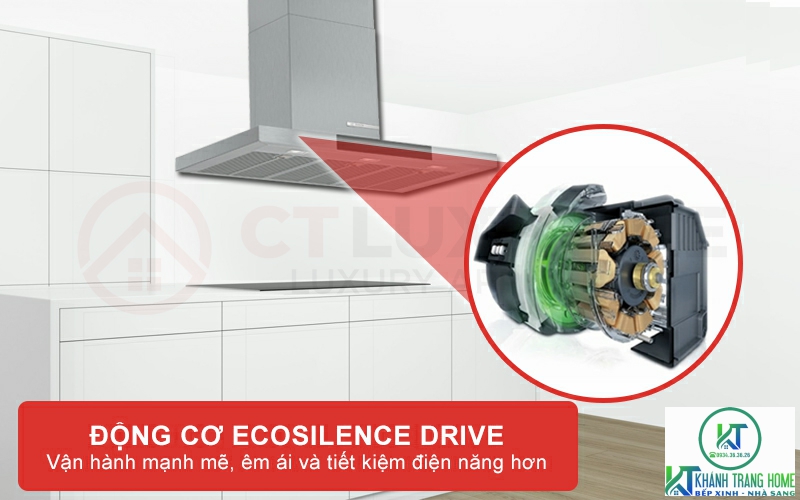 Động cơ EcoSilence Drive hỗ trợ vận hành mạnh mẽ và êm ái 