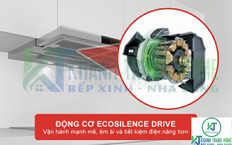 Động cơ EcoSilence Drive vận hành mạnh mẽ và tiết kiệm điện năng hơn