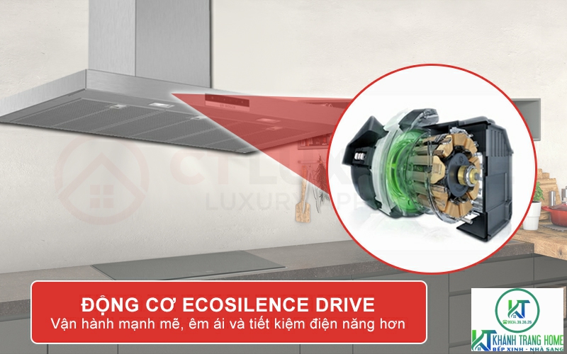 Vận hành mạnh mẽ và tiết kiệm điện năng hơn với động cơ EcoSilence Drive