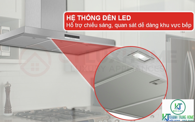 Hệ thống đèn LED này người dùng có thể chủ động trong việc điều chỉnh mức ánh sáng mong muốn