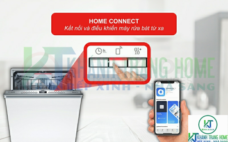 Home Connect - chức năng kết nối tự động, hiện đại giúp cuộc sống của bạn trở nên dễ dàng hơn