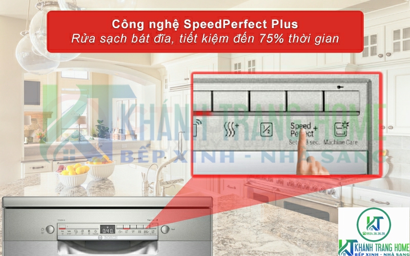 Tiết kiệm 75% thời gian nhờ tính năng SpeedPerfect Plus