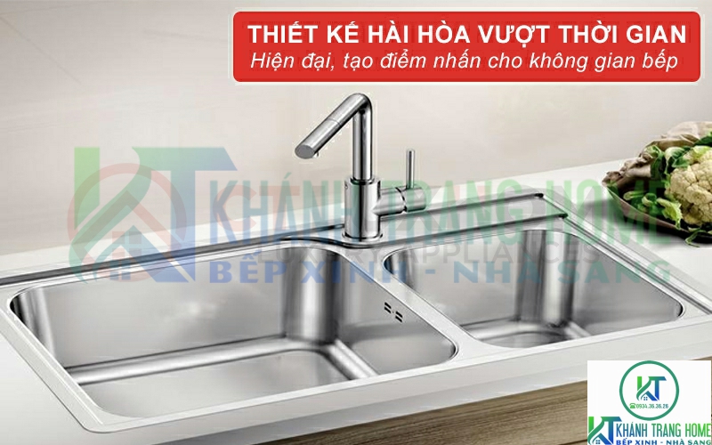 Thiết kế hài hòa vượt thời gian, tạo điểm nhấn cho không gian bếp