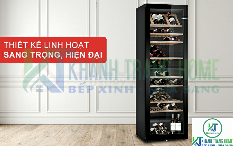 Thiết kế tủ rượu Bosch KWK36ABGA Serie 6