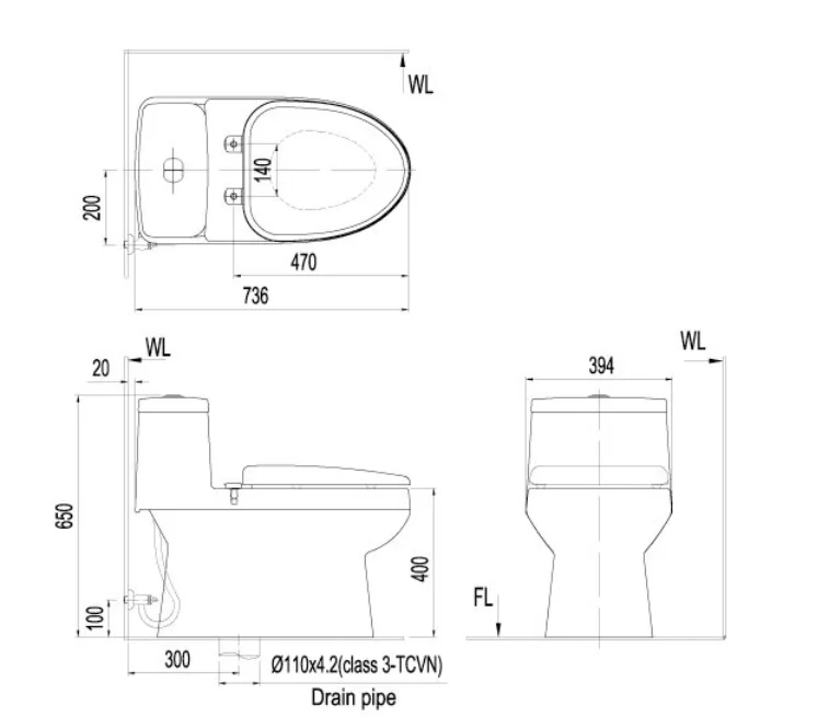 27-1 Inax 1 khối AC-939+CW-S15VN