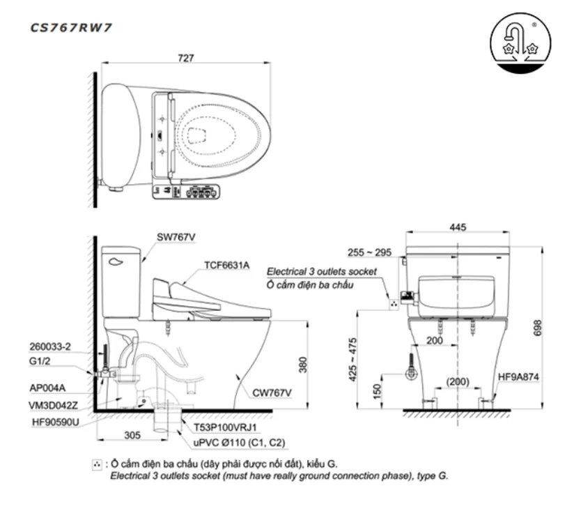 screenshot-2023-04-26-150217 Bồn cầu điện tử TOTO CS767RW7