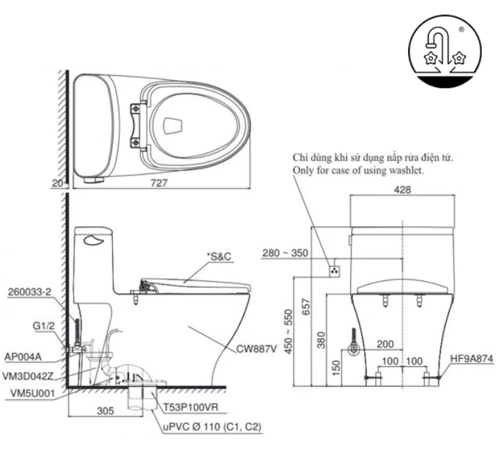 screenshot-2023-04-26-155453 Bồn Cầu TOTO MS887RT8#XW 1 khối Nắp Đóng Êm TC600VS