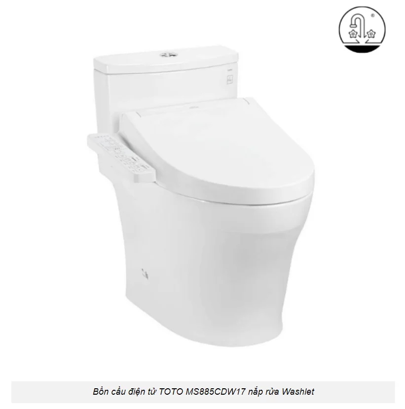 Bồn cầu thông minh TOTO MS885CDW17
