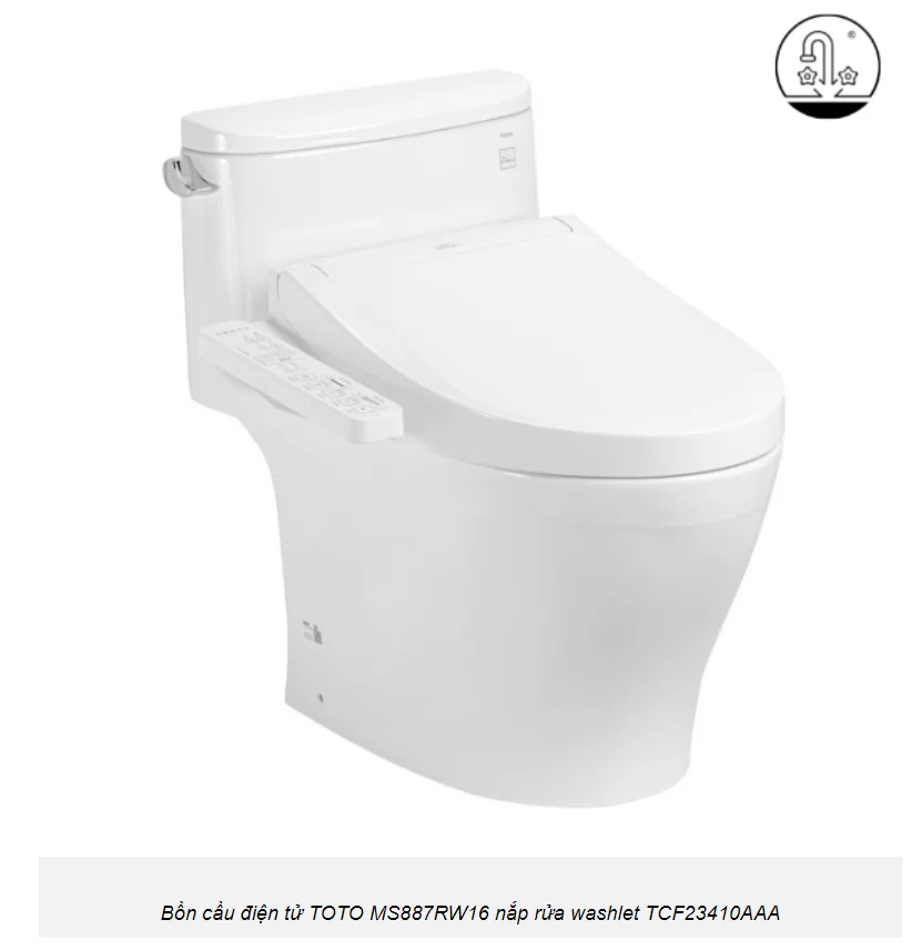 Bồn cầu thông minh TOTO MS887RW16