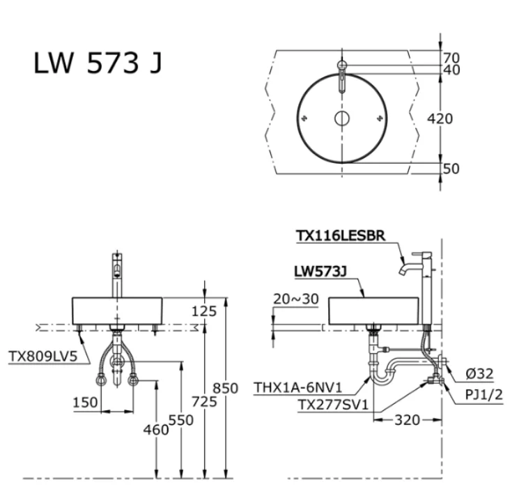 screenshot-2023-04-26-223655 Chậu Rửa Mặt TOTO LW573JW/F#W Đặt Bàn