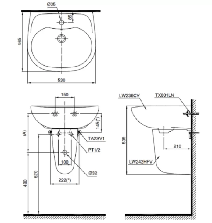 screenshot-2023-04-26-225245 Chậu Rửa Mặt Lavabo TOTO LHT236CS#W Treo Tường Chân Ngắn