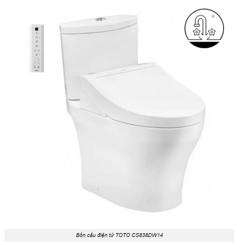 Bồn cầu điện tử TOTO CS838DW14