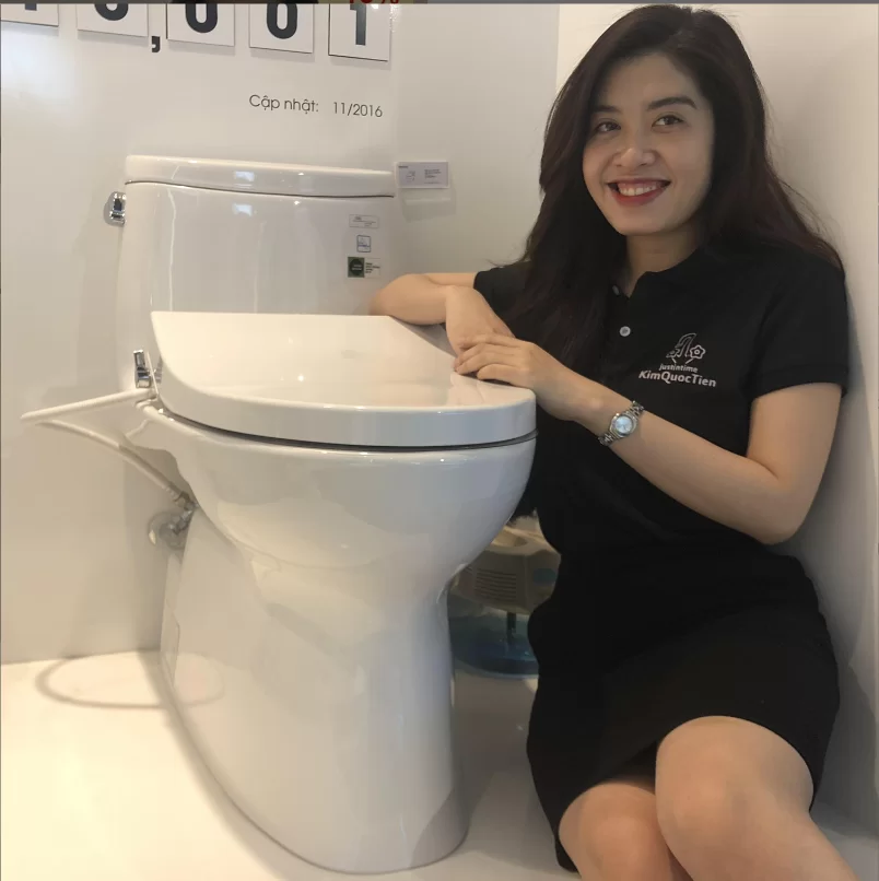 Bồn Cầu TOTO MS905E4#XW 1 Khối Nắp Rửa Cơ TCW1211A