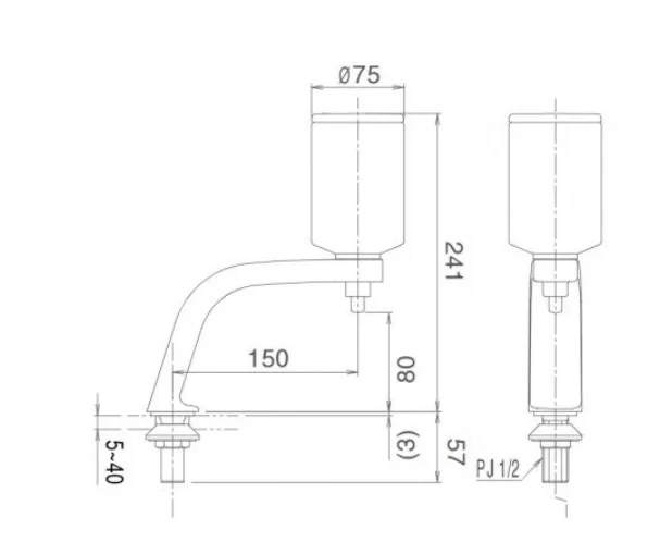 Hộp Xà Phòng INAX KF-24FL Đặt Bàn