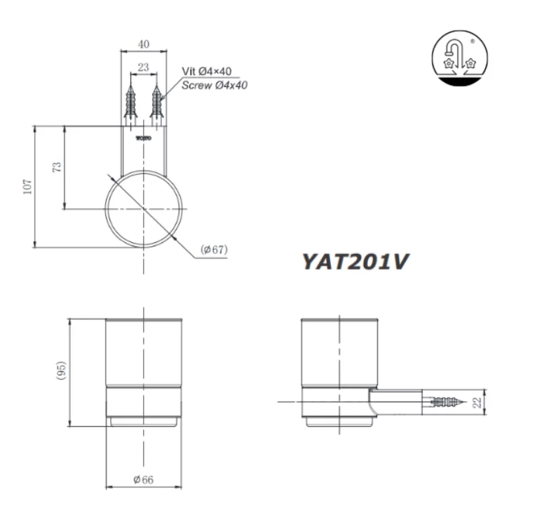 Giá Đựng Bàn Chải TOTO YAT201V