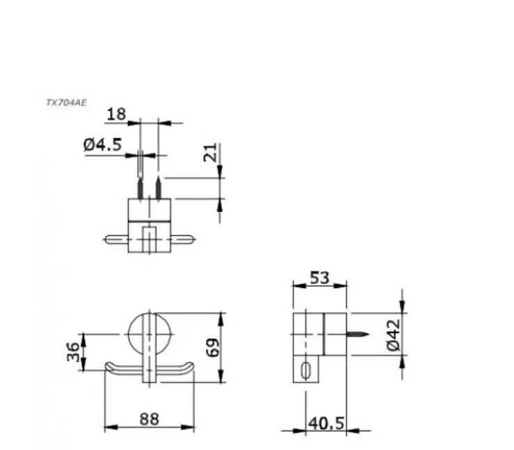 Móc Áo TOTO TX704AE