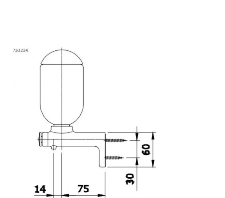 Hộp Xà Phòng TOTO TS125R Gắn Tường